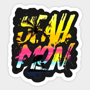 Yeah Mon! Sticker